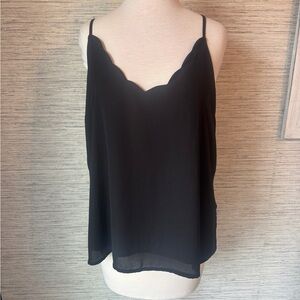 Papermoon Elegant Black Women's Camisole lined Top. Sz M